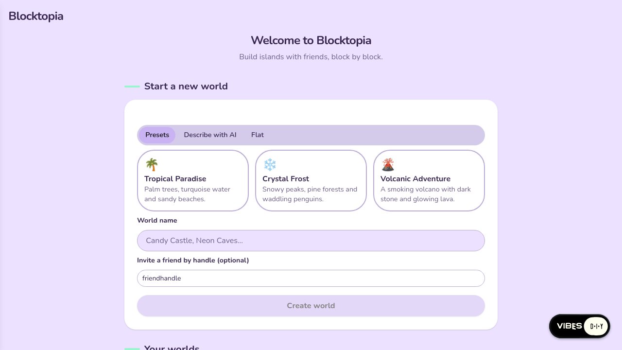Screenshot of Blocktopia